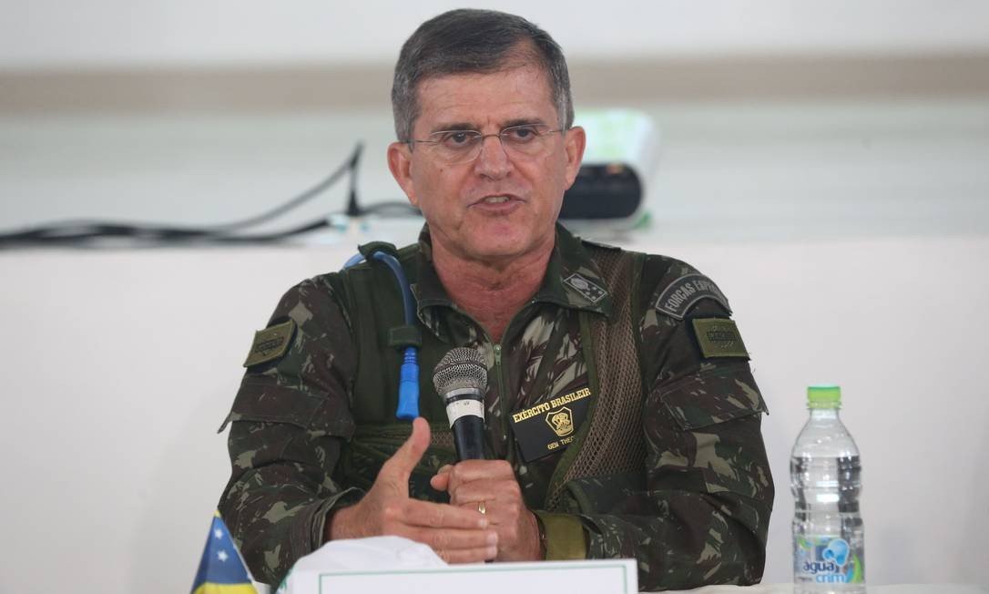 general Guilherme Theophilo, exonerado após a saída de Sergio Moro do governo federal