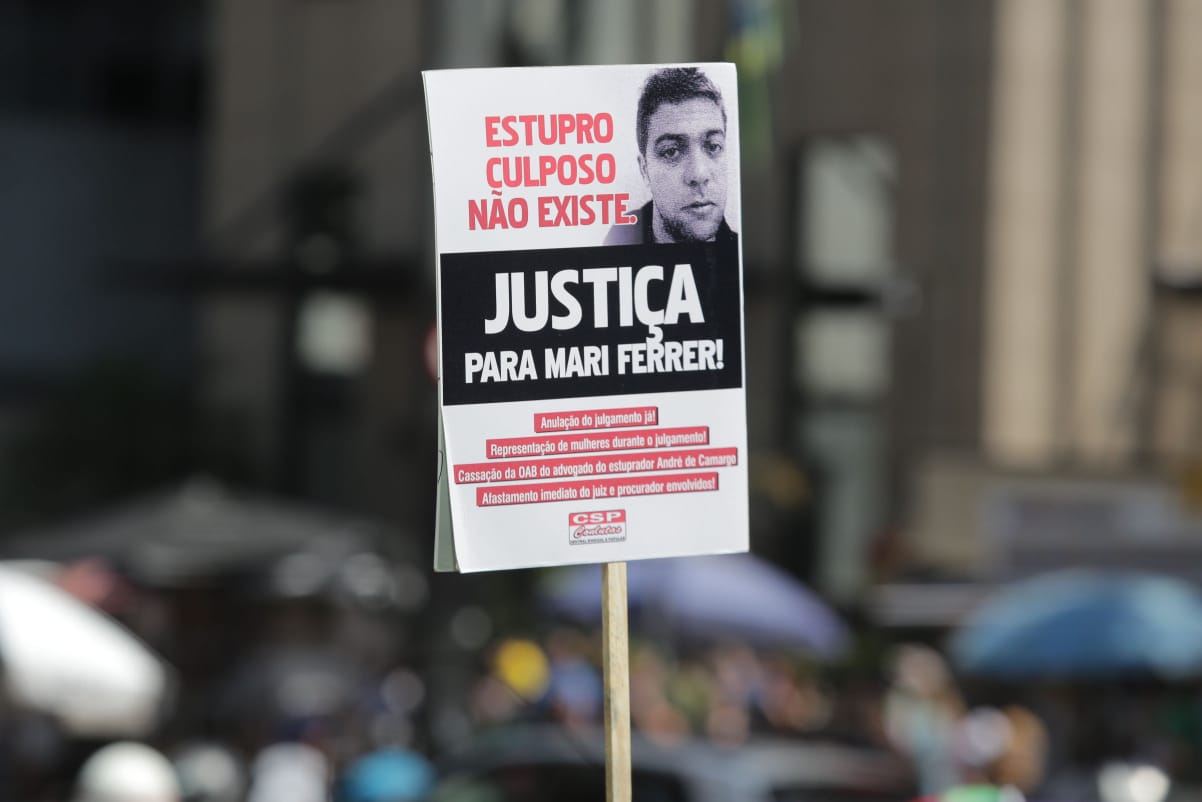 Defesa de Mariana Ferrer diz que decisão do STF é movimento sem volta 25 Defesa de Mariana Ferrer imagem de depoimento