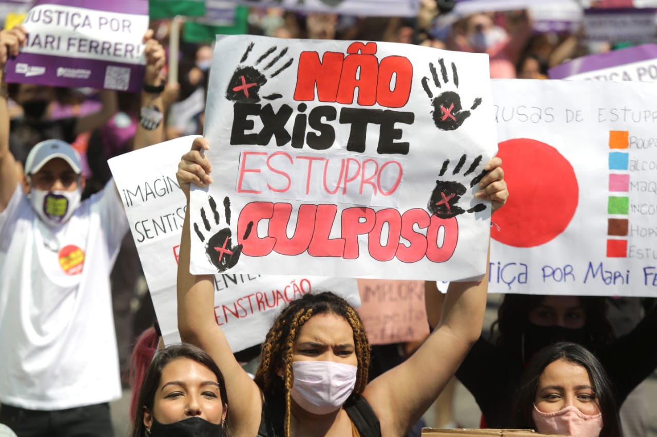 Defesa de Mariana Ferrer diz que decisão do STF é movimento sem volta 26 Manifestação em homenagem a Mariana Ferrer