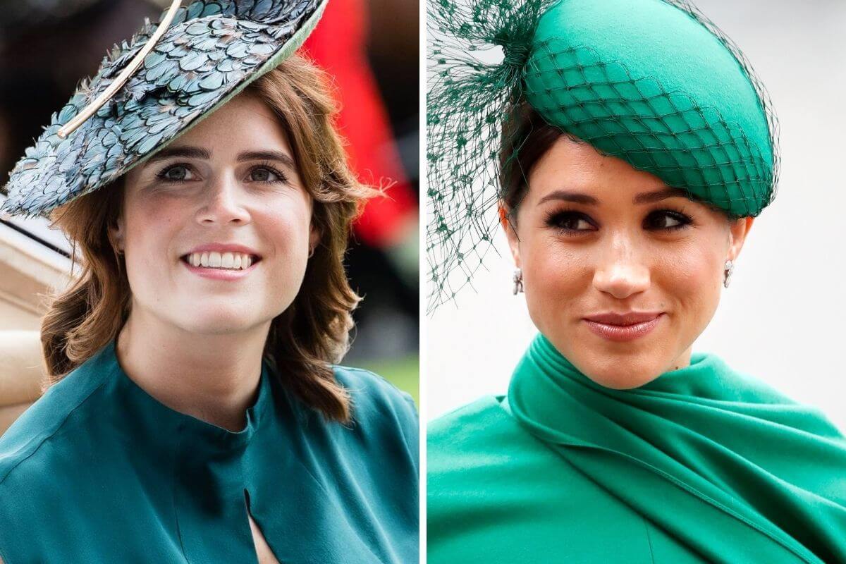 Princesa Eugenie e Meghan Markle