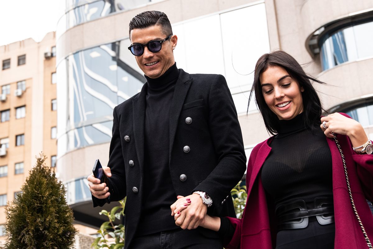 Apresentador "crava" data de casamento de Cristiano Ronaldo e Georgina