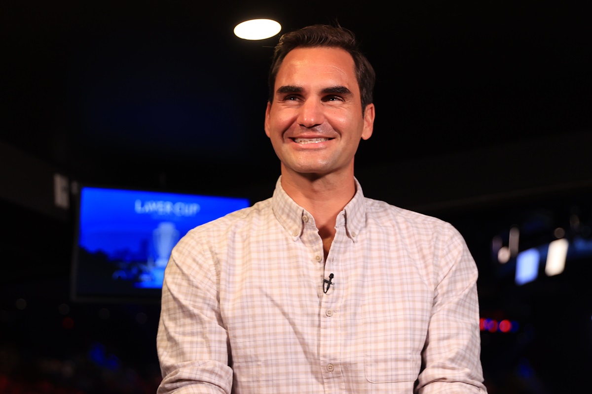 O tenista Roger Federer