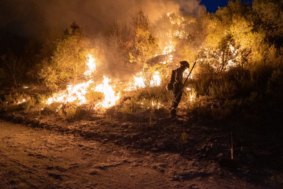 Incêndios florestais na Península Ibérica