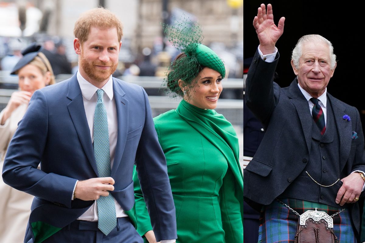 Como rei Charles reagiu à mudança de Harry e Meghan para o Reino Unido