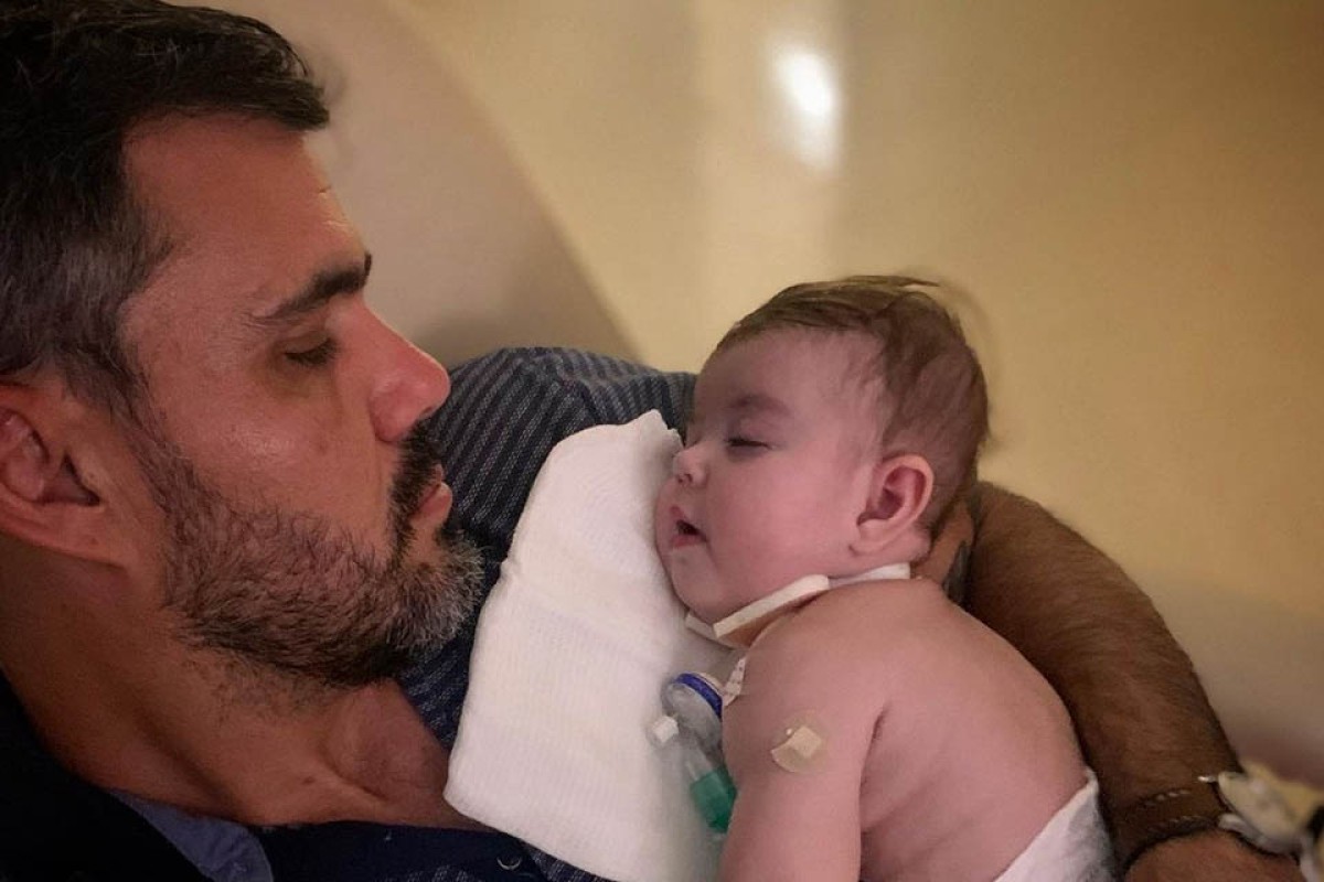 Filha de Juliano Cazarré é internada em CTI: "Reze com a gente"