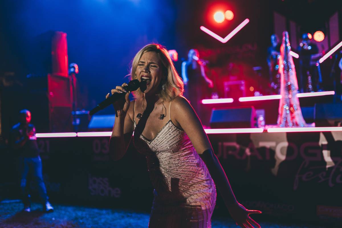 Cantora Joss Stone em show-Metrópoles