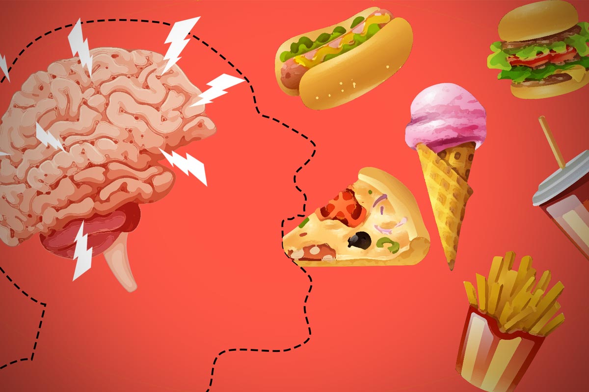 Ilustração colorida para matéria sobre obesidade - Metrópoles