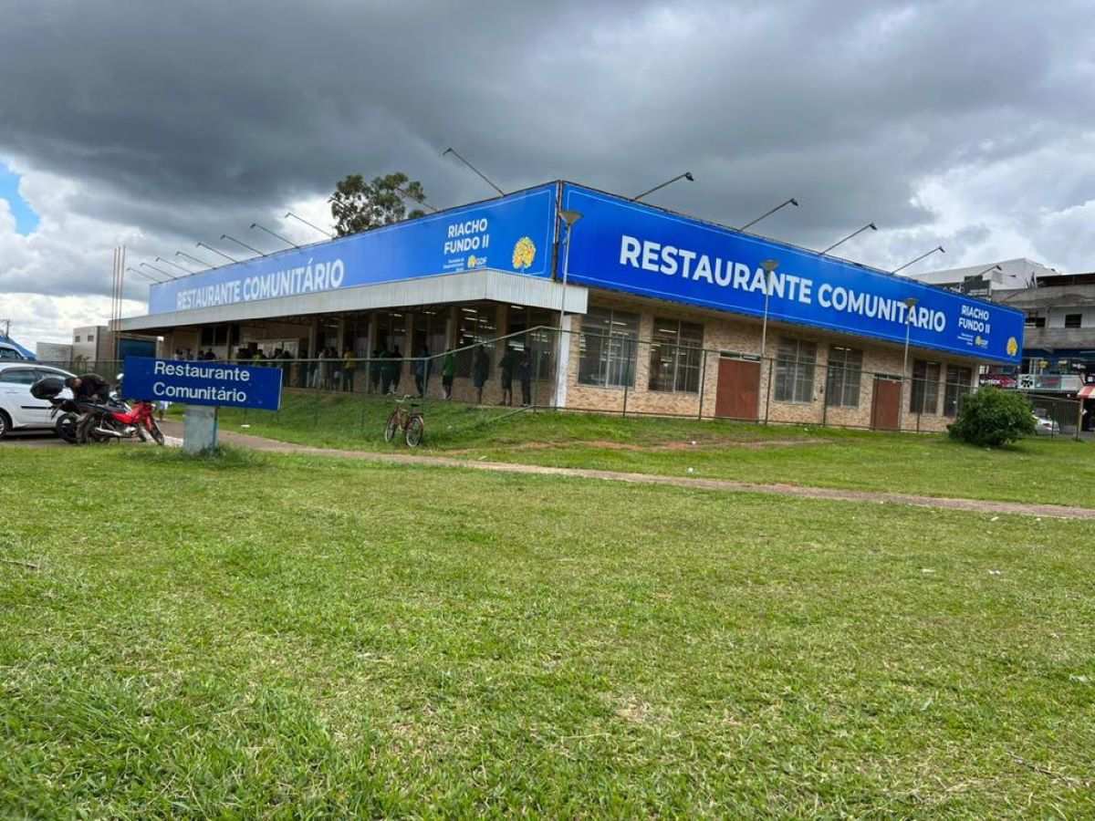 Restaurante comunitário do Riacho Fundo, DF - Metrópoles