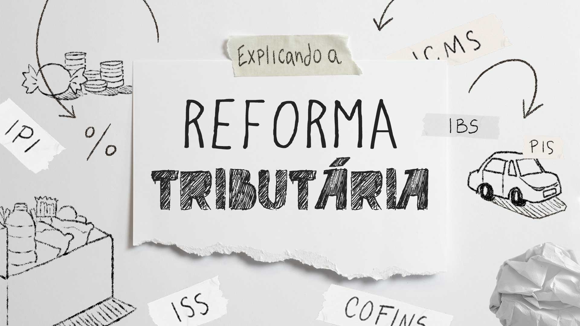 Imagem ilustrativa para explicar a reforma tributária - Metrópoles