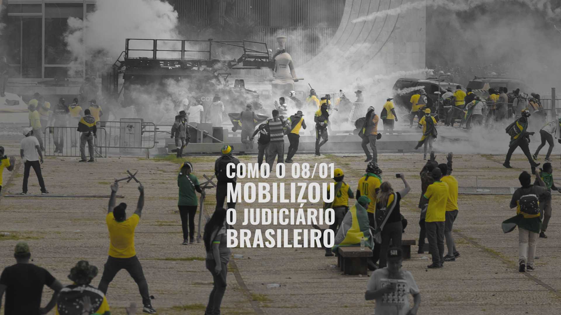 Infográfico: como o 8 de Janeiro mobilizou o Judiciário brasileiro