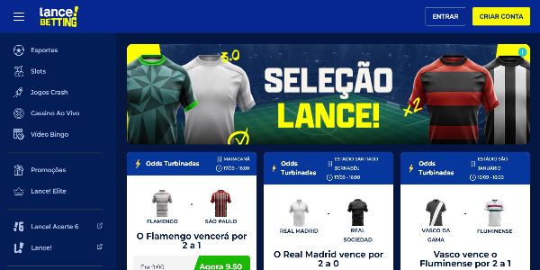 Lance Betting oferece uma grande variedade de Odds Turbinadas