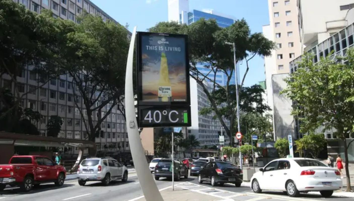 Calor intenso em São Paulo: temperaturas podem ultrapassar 40°C