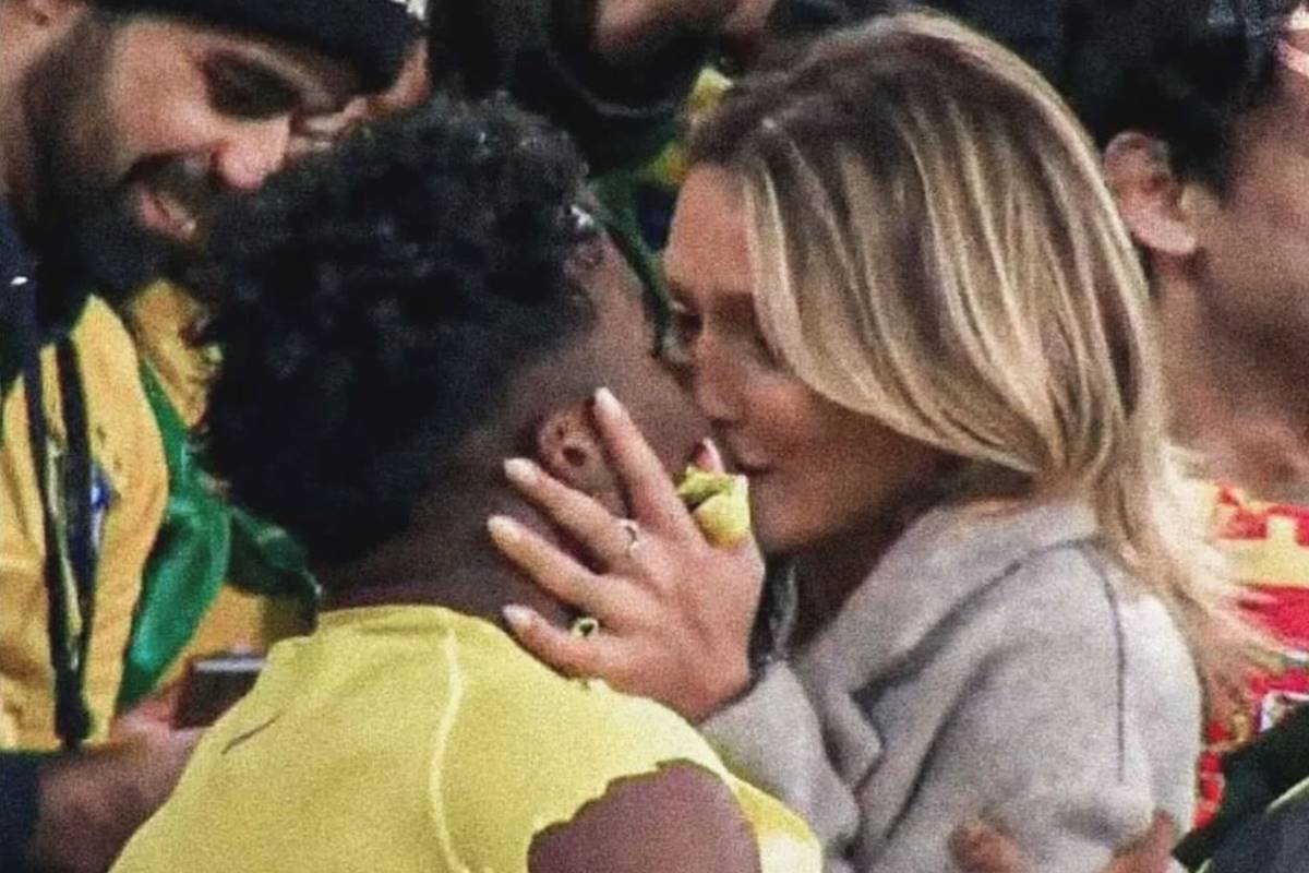 Endrick e Gabriely em momentos públicos