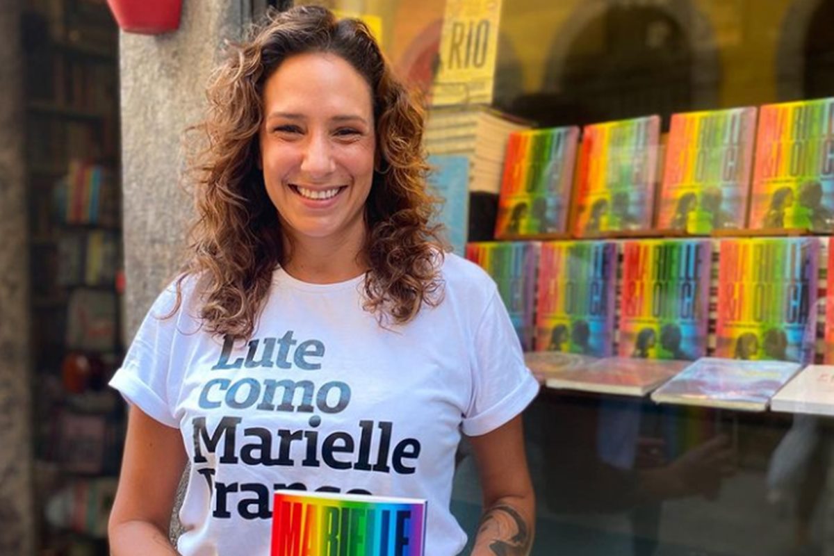 Monica Benicio, candidata ao Senado pelo PSol