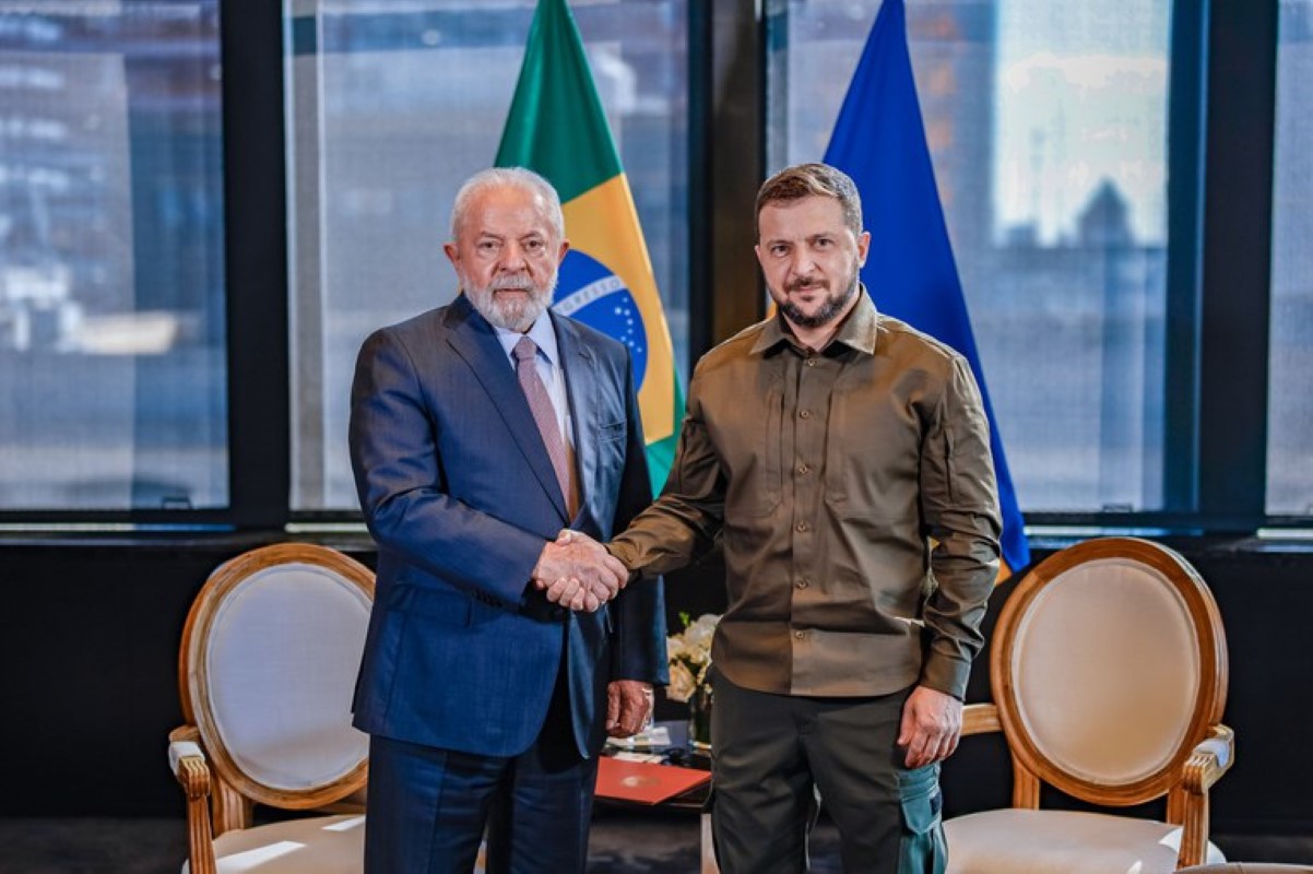 Zelensky busca encontro bilateral com Lula no G7 na França