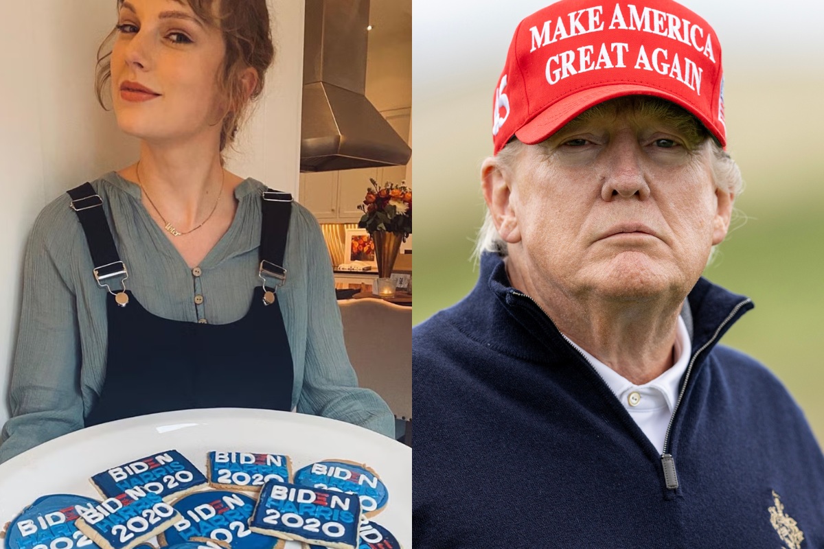 Casa Branca alfineta casamento de Taylor Swift: “Trump é o seu presidente”