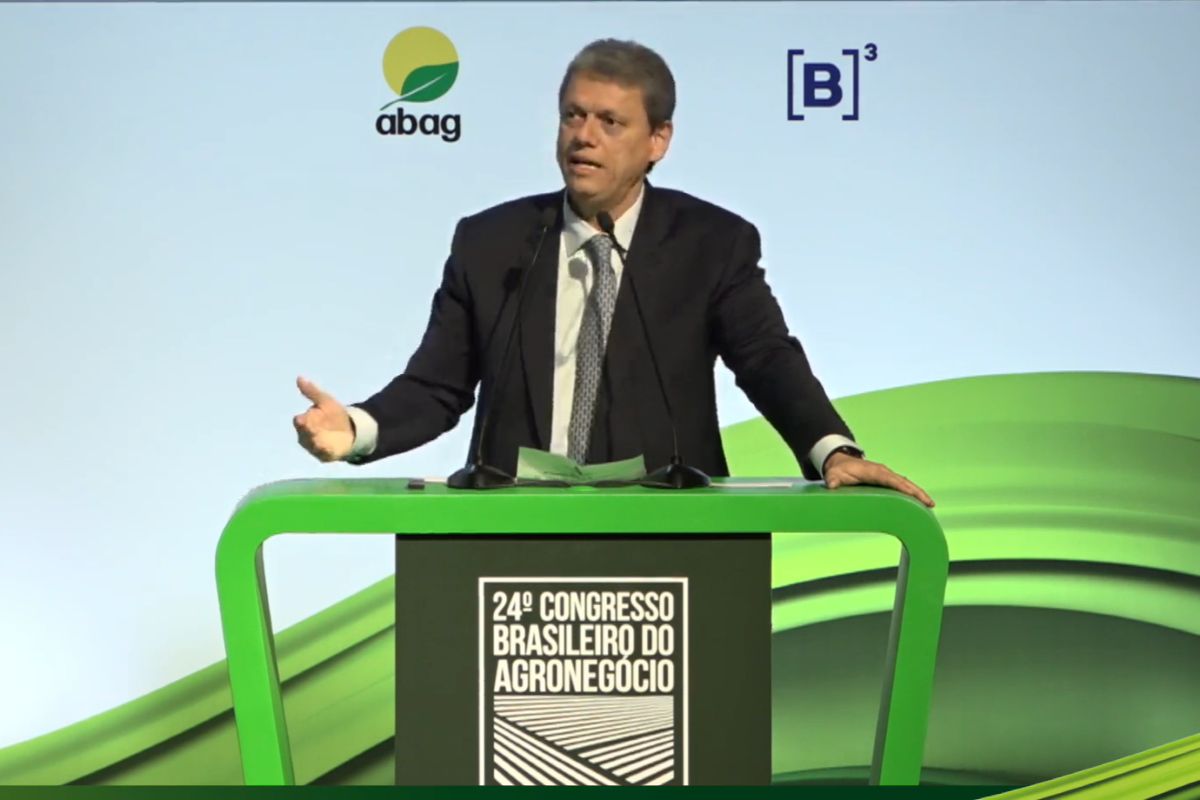 Empresários do agro paulista doam R$ 1 milhão para partido de Tarcísio