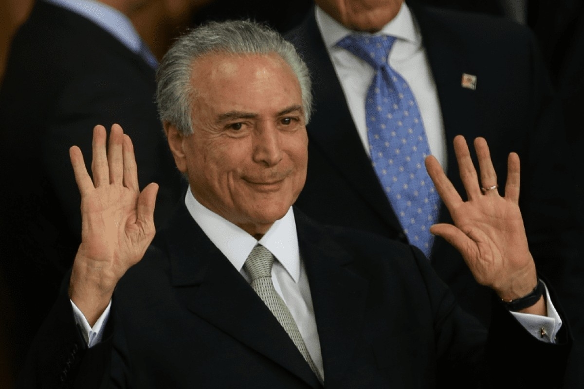 Temer tem "simpatia" por Caiado, mas diz não quer se meter na eleição agora