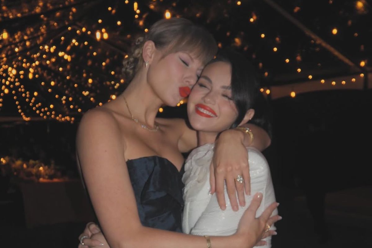 Selena Gomez compartilha bastidores do casamento ao lado de Taylor Swift
