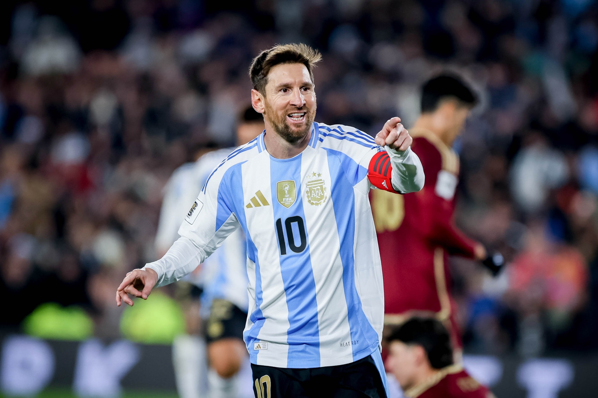 Foto colorida de Lionel Messi - Argentina - Metrópoles