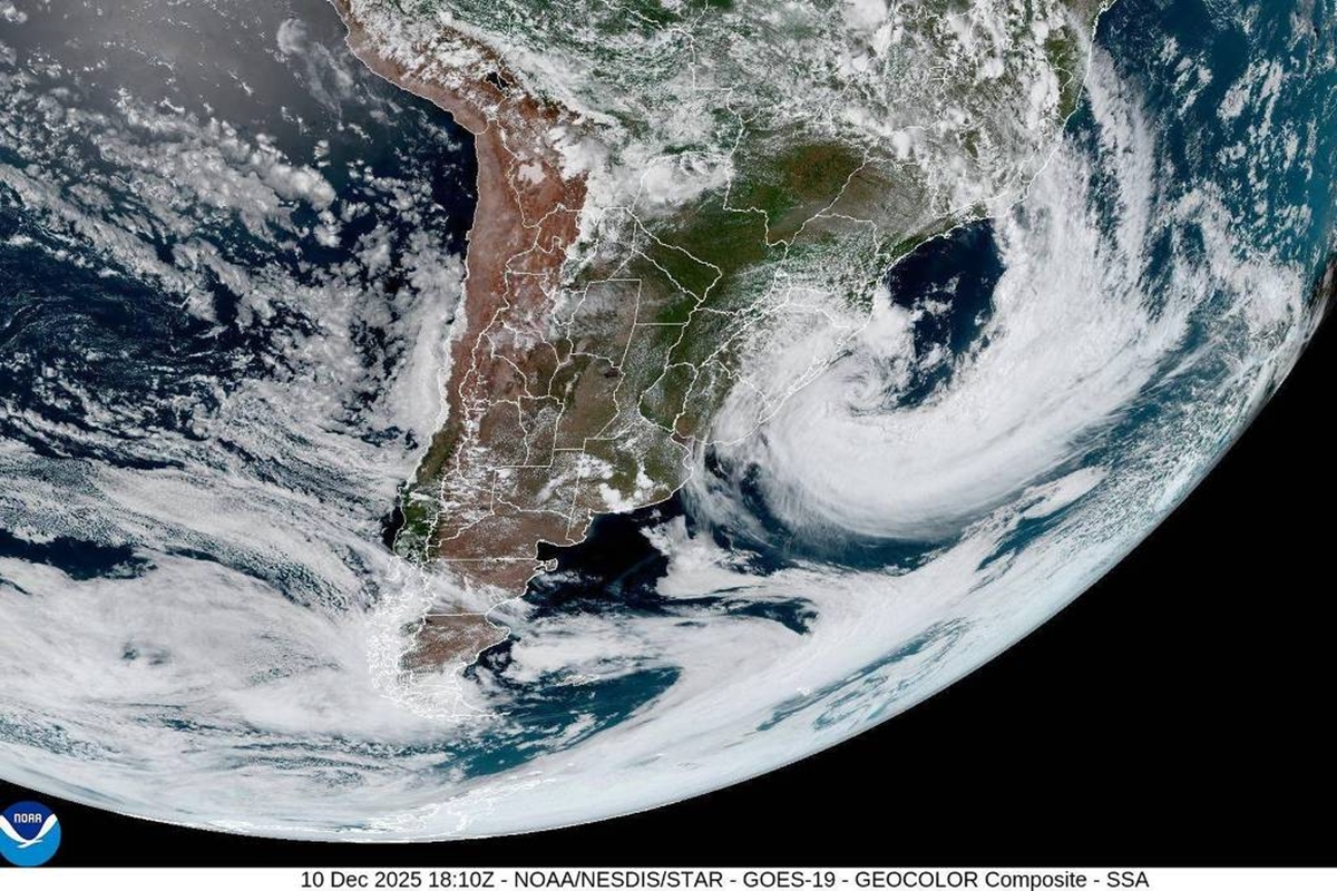 Ciclone Bomba Pode Alcançar Ventos Acelerados na Costa Brasileira