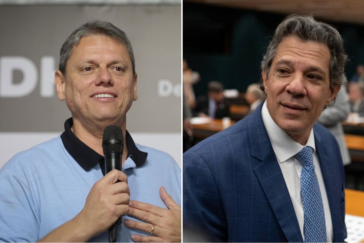 Imagem vinculada ao feed original: Genial/Quaest: Tarcísio lidera em SP com 15 pontos à frente de Haddad