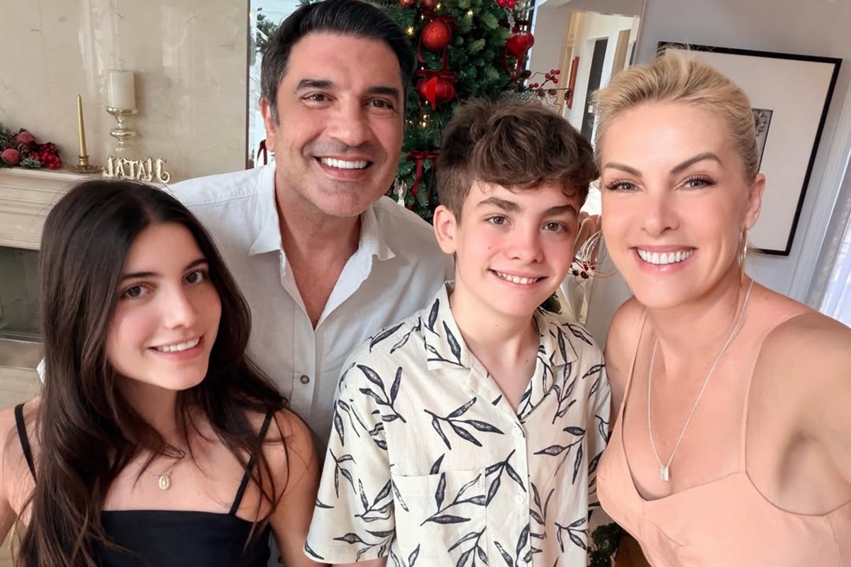 Ana Hickmann e Edu Guedes reúnem os filhos em ensaio pré-wedding - Metrópoles