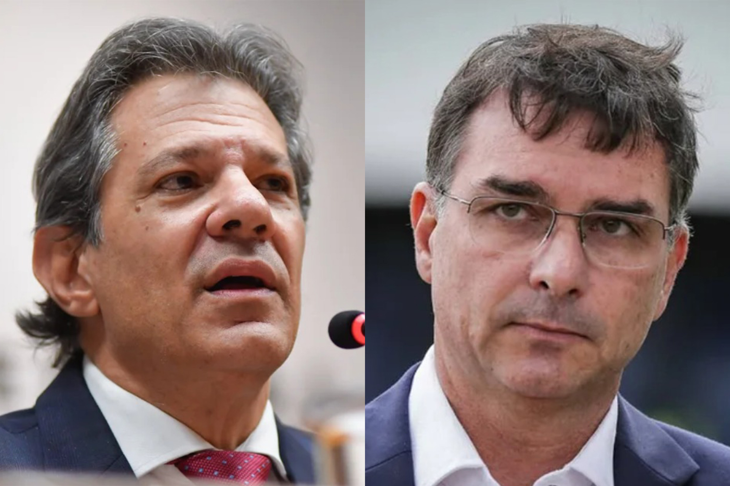 Flávio "fala uma coisa para evangélicos e outra para católicos", diz Haddad