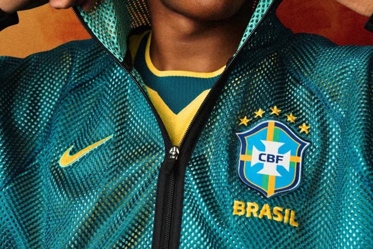 Imagem colorida do uniforme da Seleção Brasileira