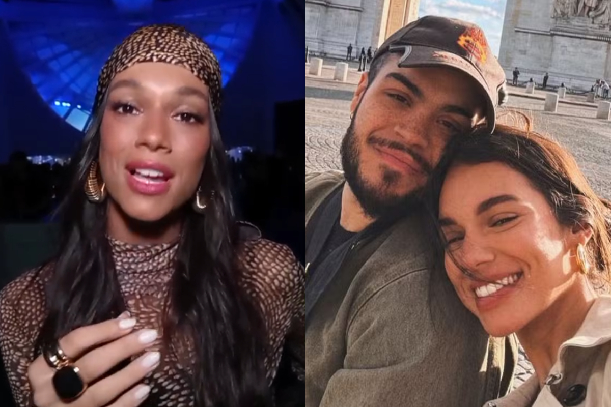 Alane Dias reage a rumores de término com Francisco Gil: "Juntinhos"