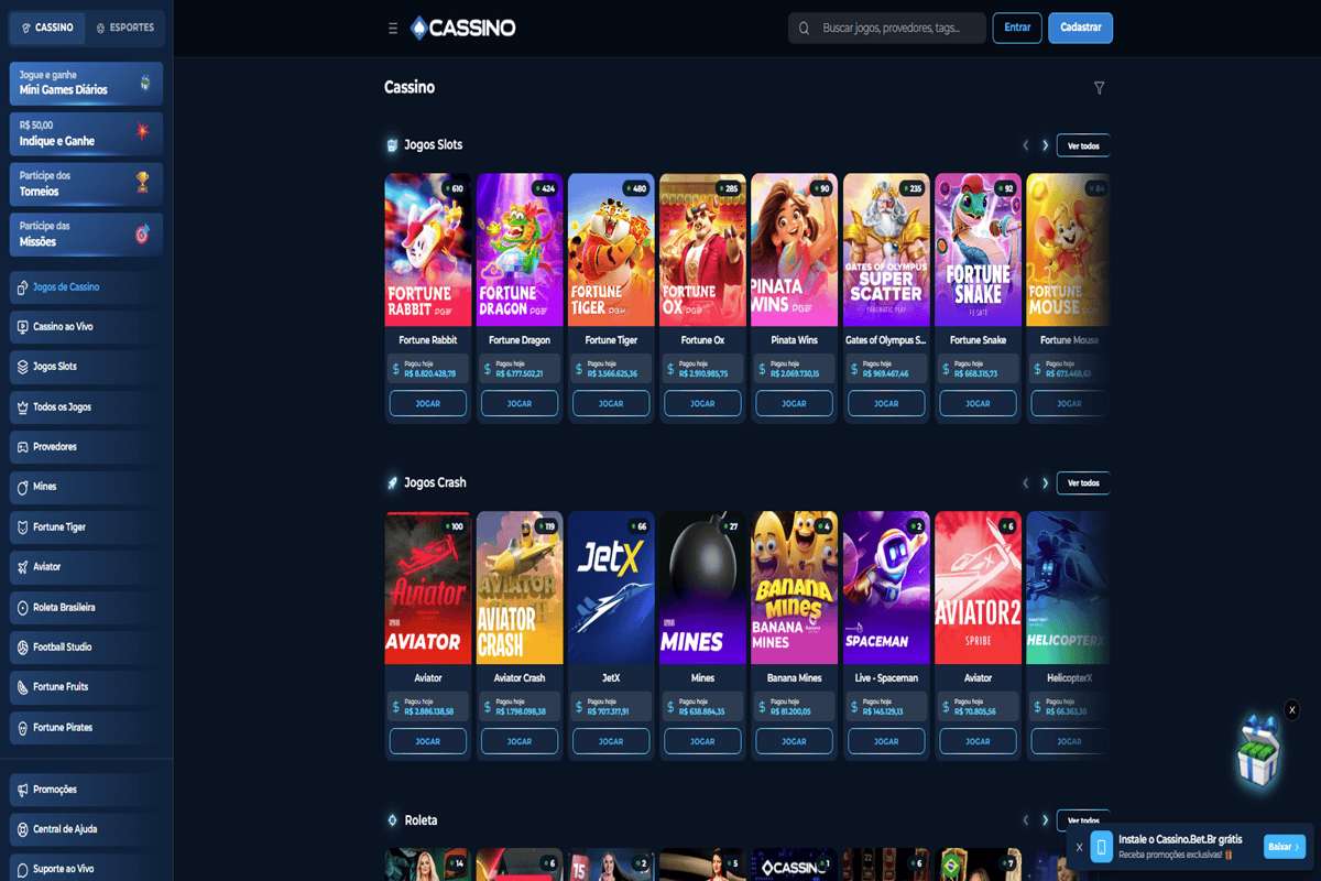 site cassino bet