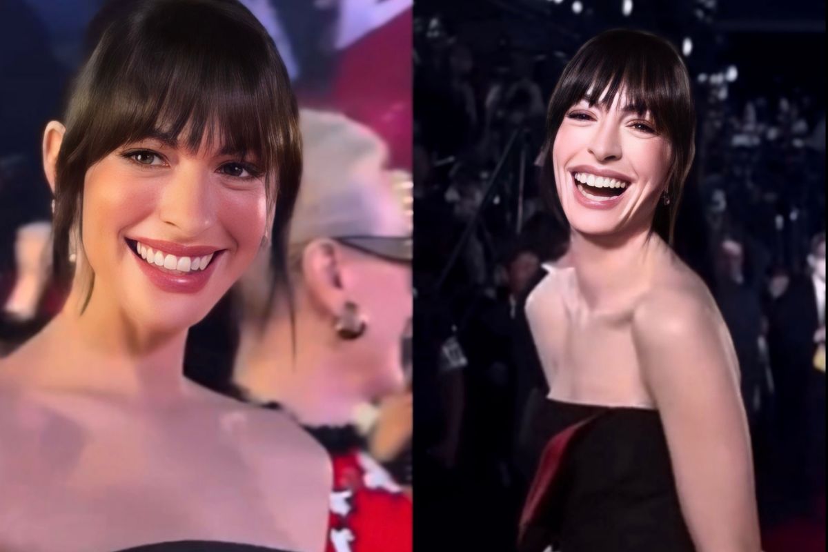O retorno da "franja Andy Sachs": Anne Hathaway dita tendência