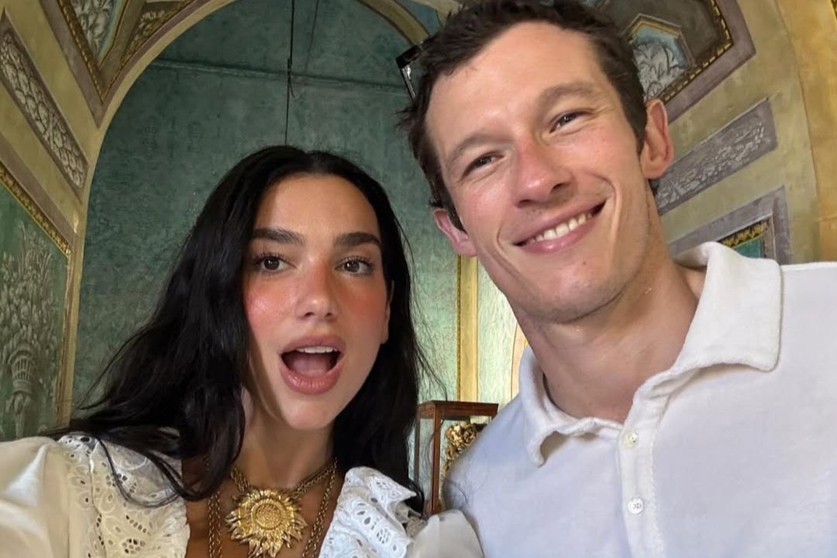 Dua Lipa e o marido, o ator britânico Callum Turner