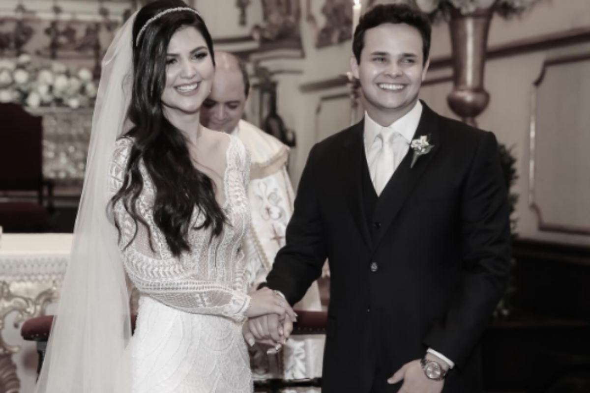 Matheus Aleixo e Paula Aires
