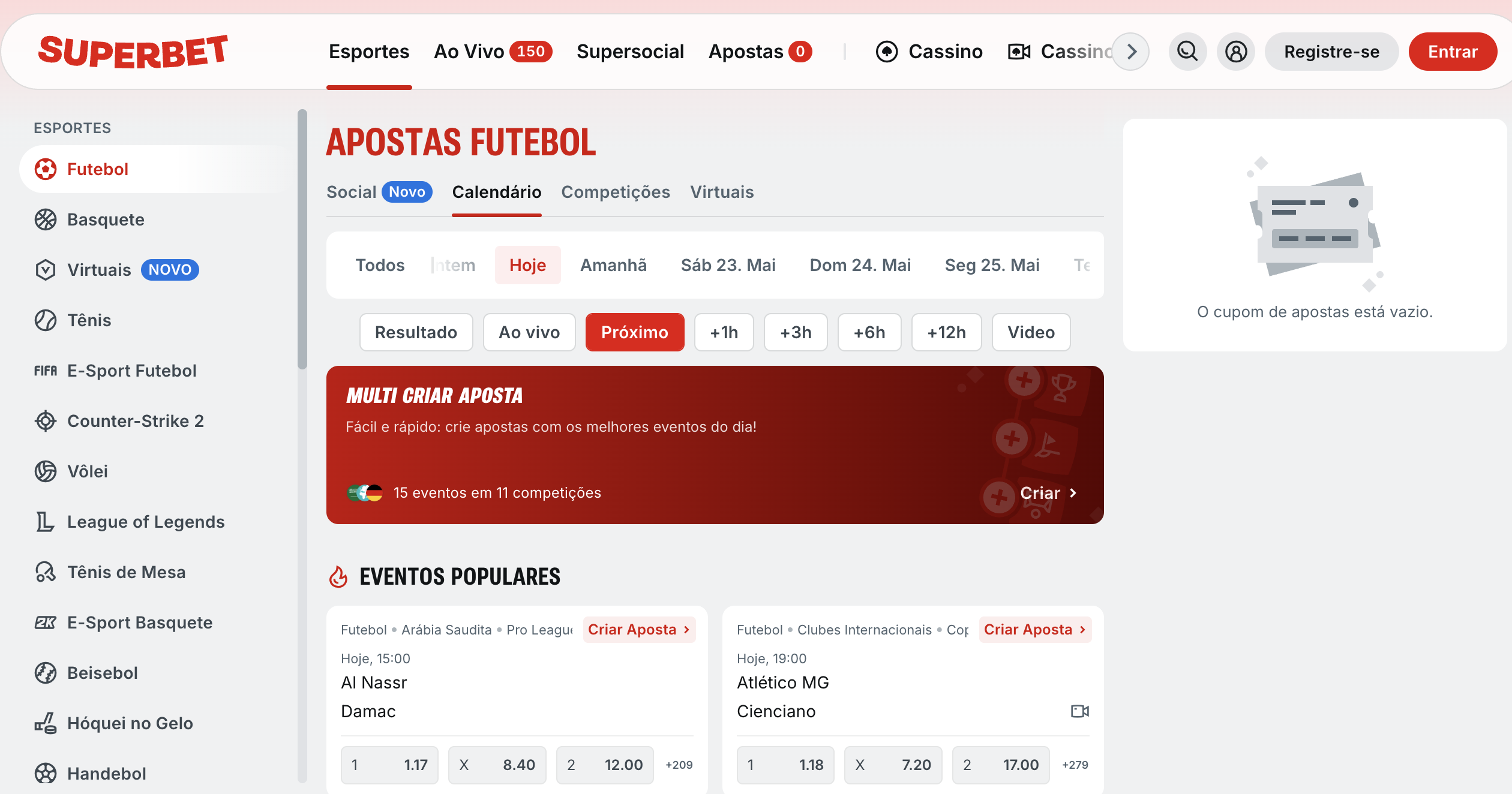 A Superbet é uma plataforma que mais paga, com saque máximo de até R$ 45 mil