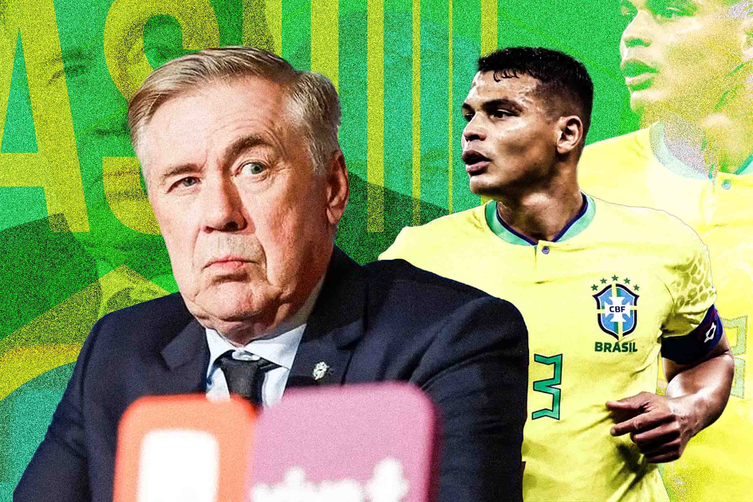 Ancelotti rebate crítica de Thiago Silva à convocação de jovens na Seleção