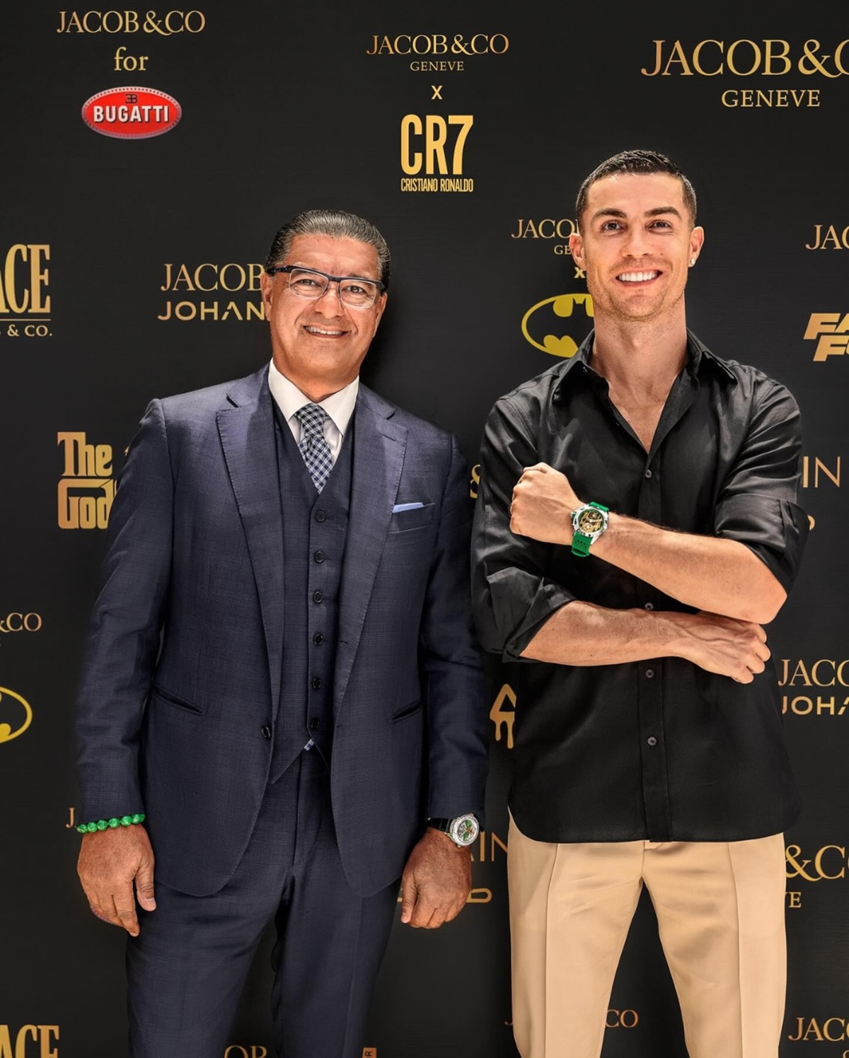 Jacob Arabo e Cristiano Ronaldo
