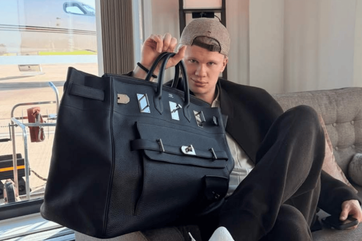 Haaland quebra padrões com coleção de bolsas de luxo