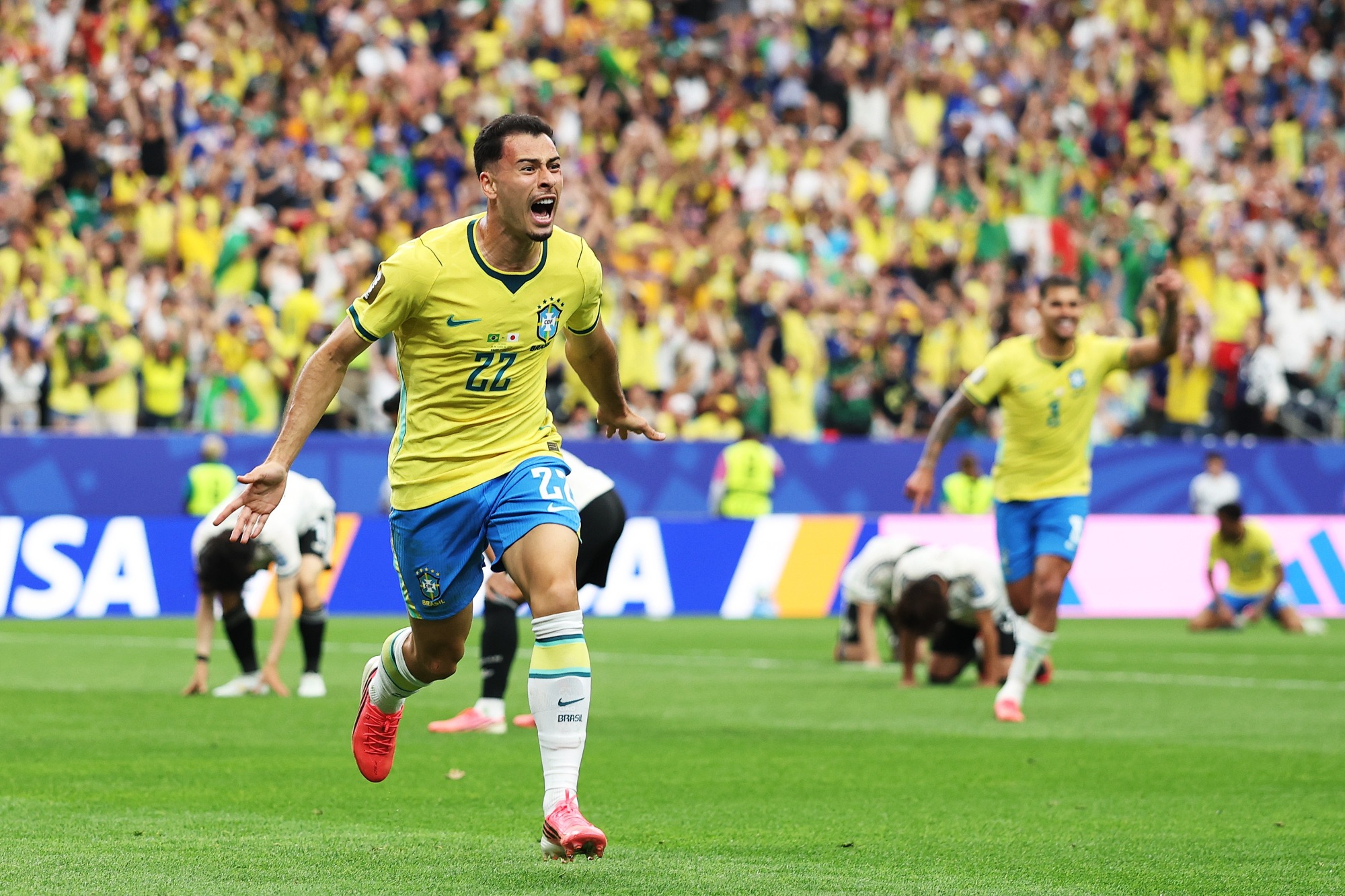 Martinelli se emociona após gol decisivo contra Japão na Copa do Mundo