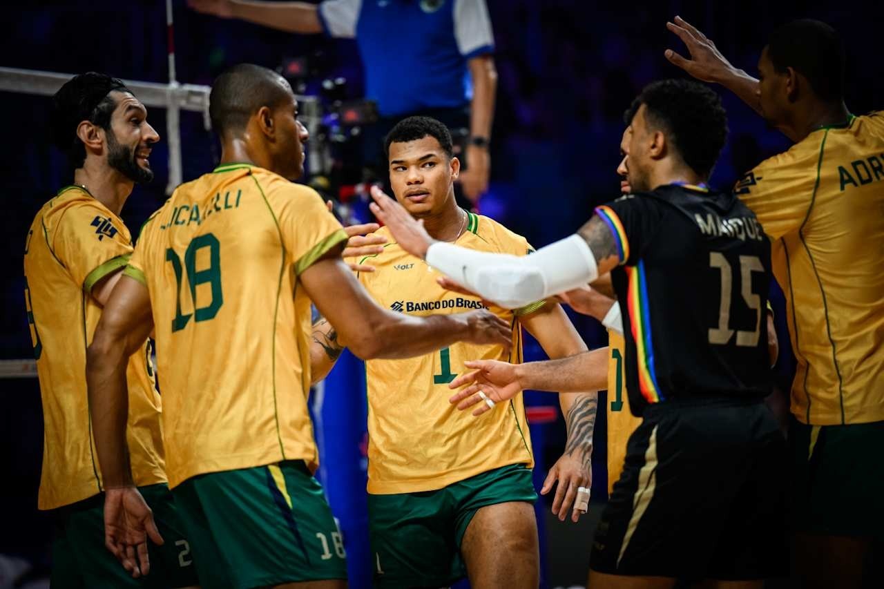 Brasil disputa a terceira semana da VNL fora da zona de classificação
