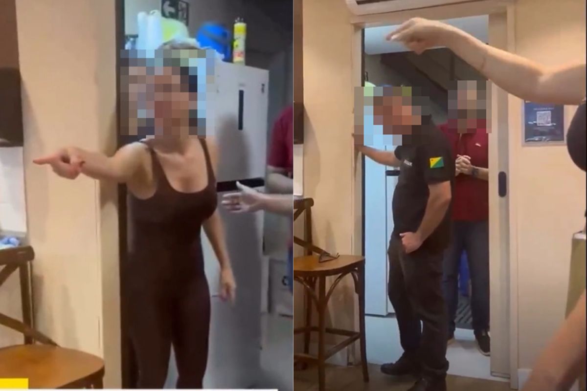 Mulher agride marido após funcionária denunciar assédio