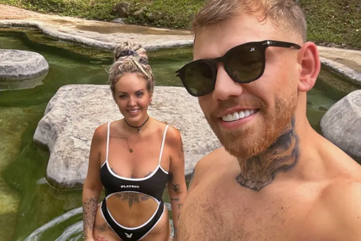 Foto colorida de Ryan e Gigi