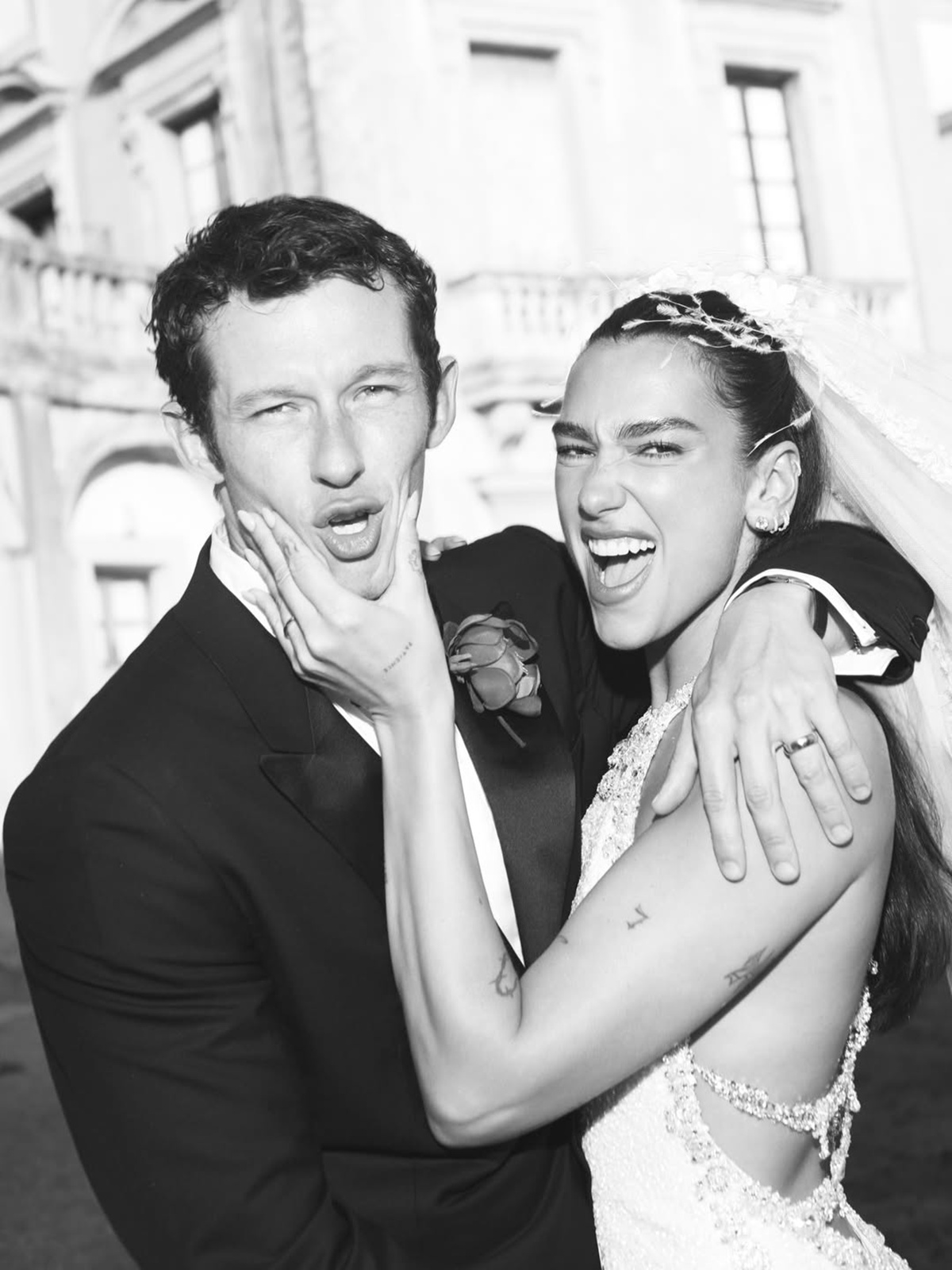 casamento dua lipa vestido chanel - metrópoles