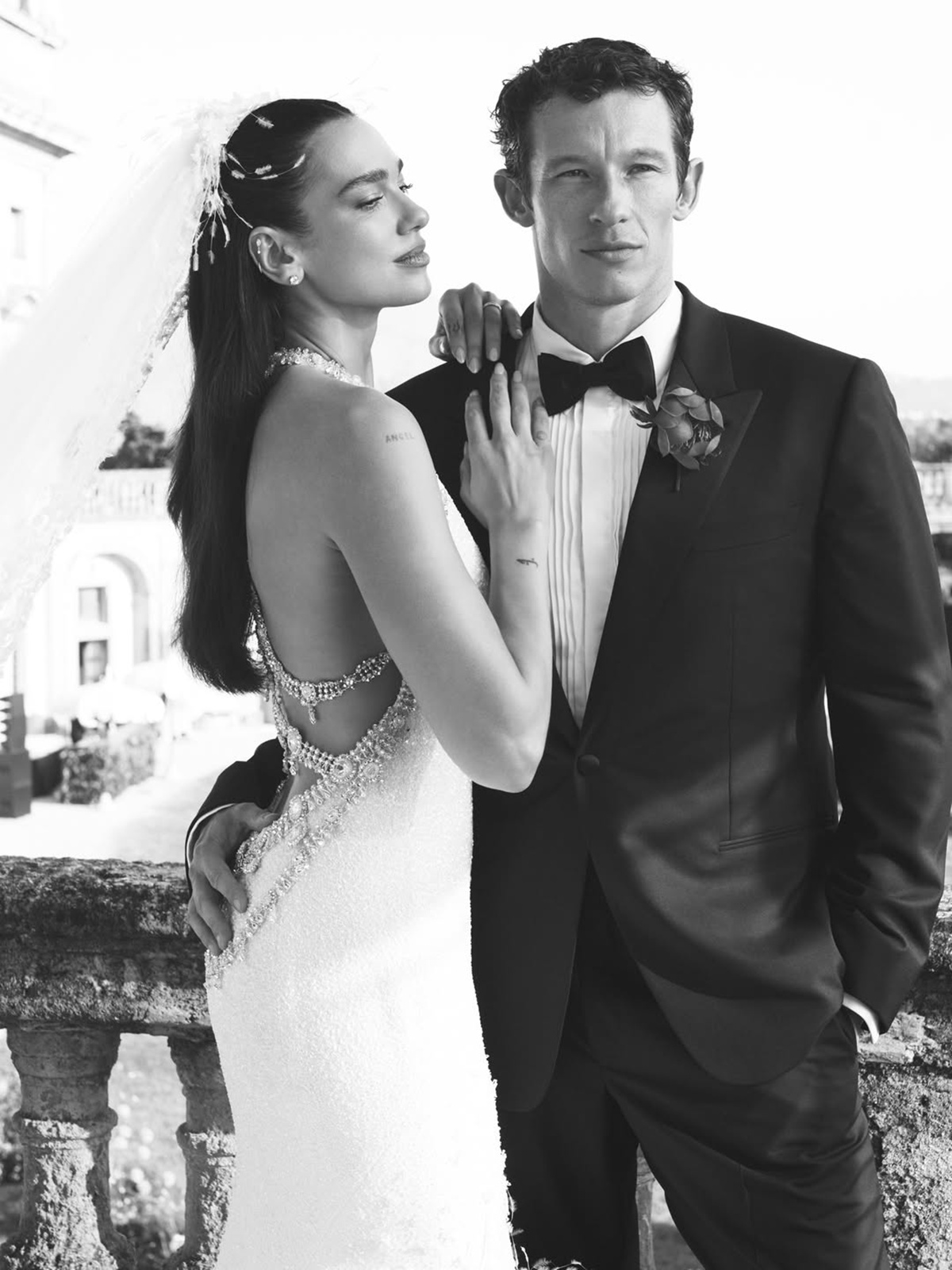 casamento dua lipa vestido chanel - metrópoles