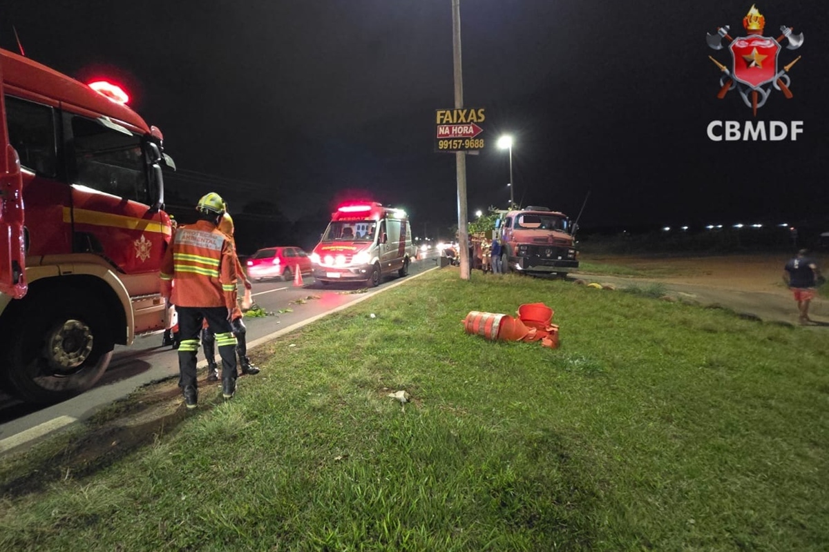 Motociclista Perde a Vida em Acidente com Caminhão no DF