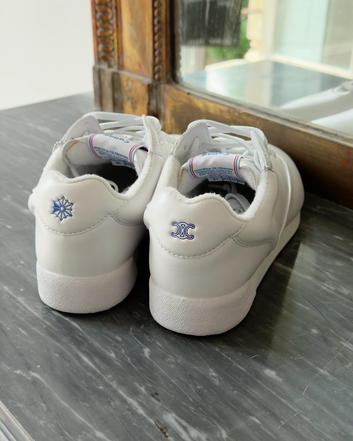 collab tenis celine reebok - metrópoles