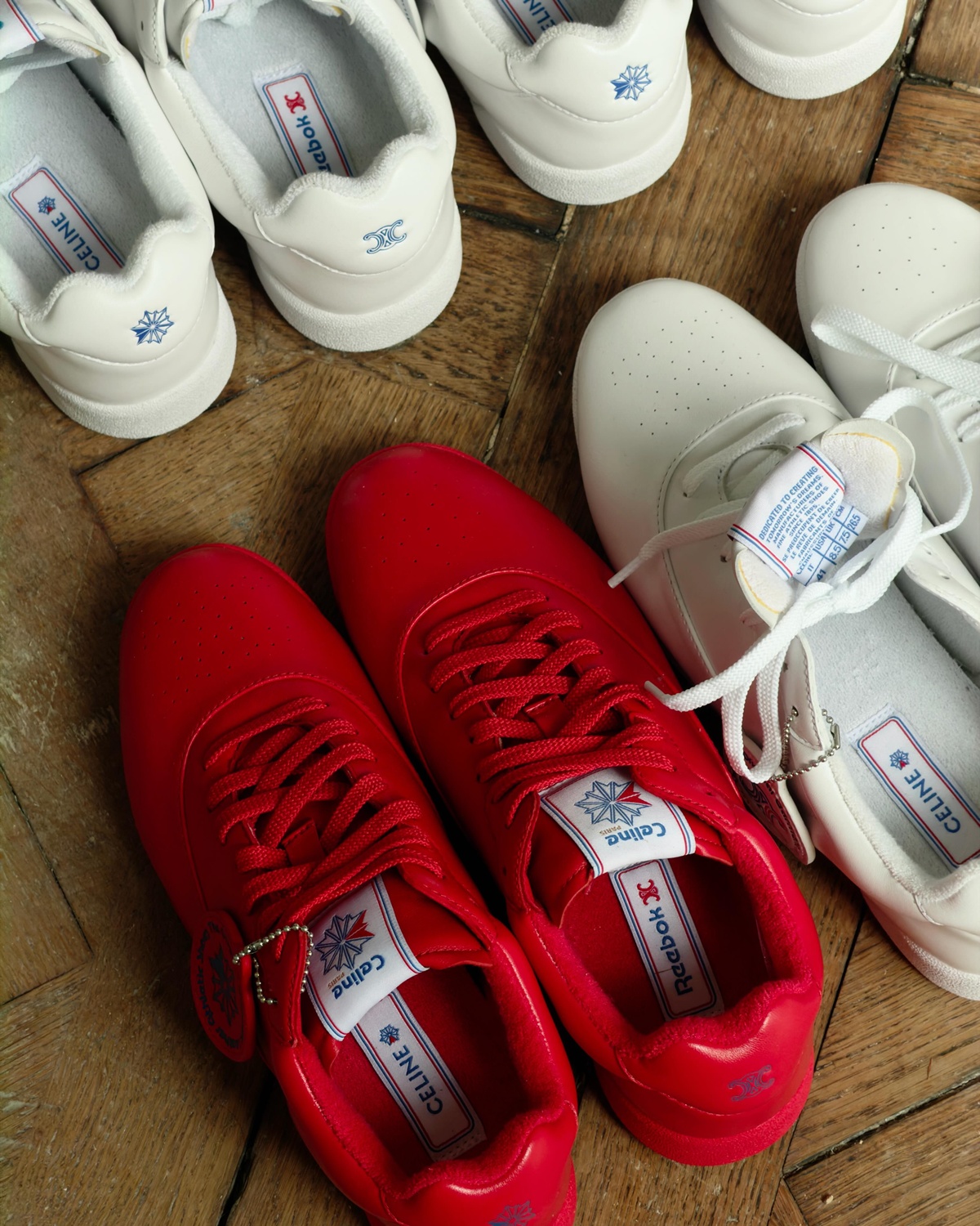 collab tenis celine reebok - metrópoles