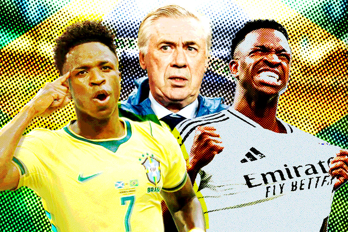 Copa: com Ancelotti, Vini Jr. reedita protagonismo do Real no Brasil