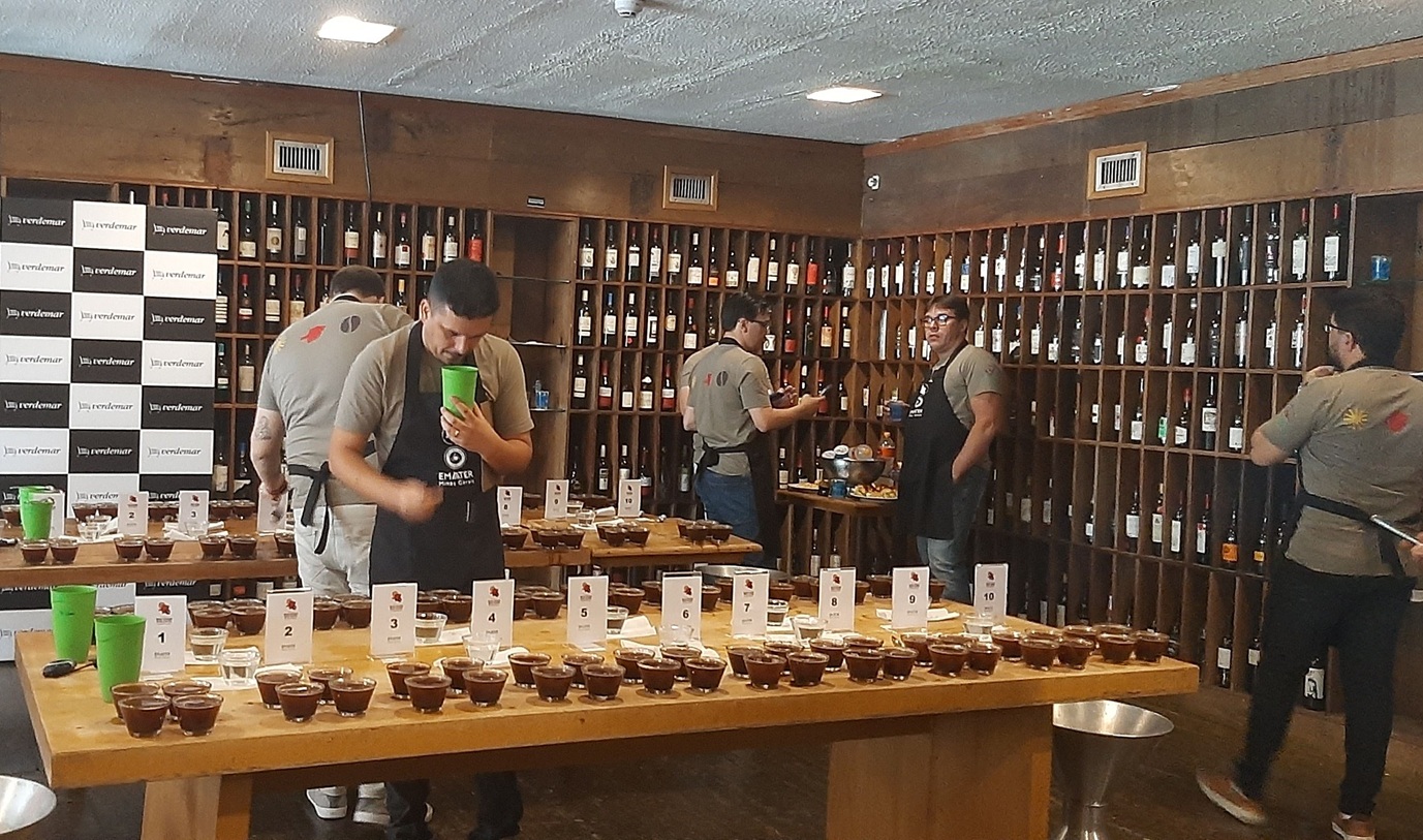 degustadores de café