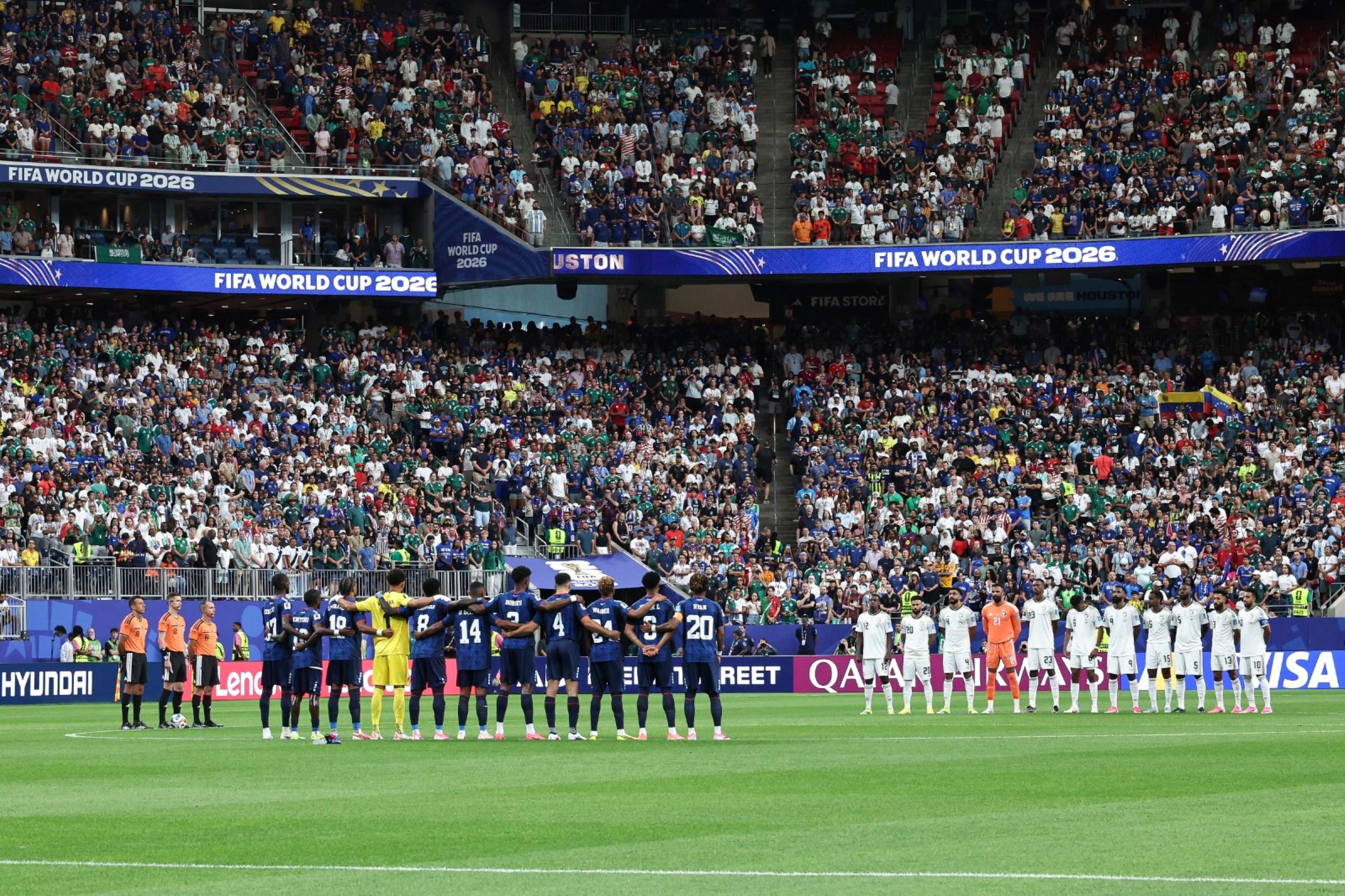 Copa do Mundo adota um minuto de silêncio às vítimas na Venezuela